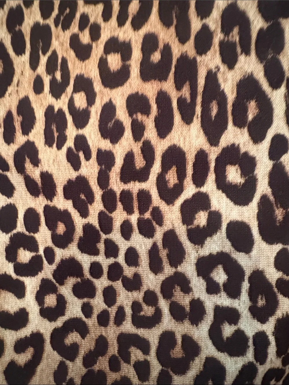 Michael Kors Leopard Pencil Skirt - Tan and Black